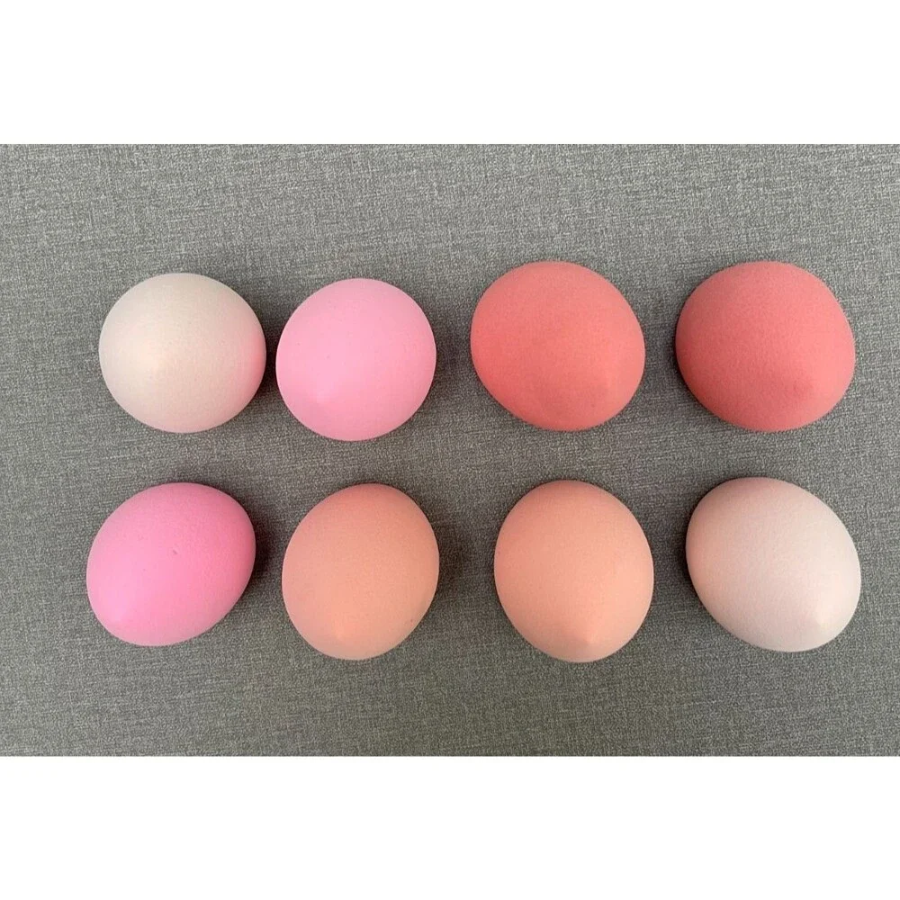 Makeup Sponge Set Blender Sponges 8 Pcs for Liquid, Cream, and Powder